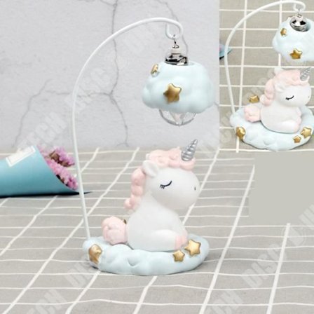 Bordlampe - TD - Enhjørning - LED - Dekorativ - Barn