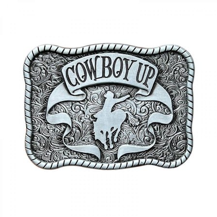 Herre beltespenne med hestehode i western cowboy-stil