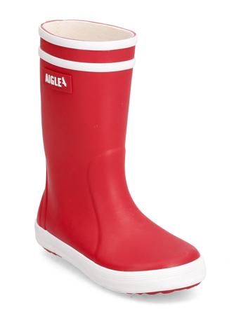 Ai Lolly Pop 2 Rouge/Blanc Shoes Rubberboots High Rubberboots Unlined Rubberboots Rød Aigle*Betinget Tilbud