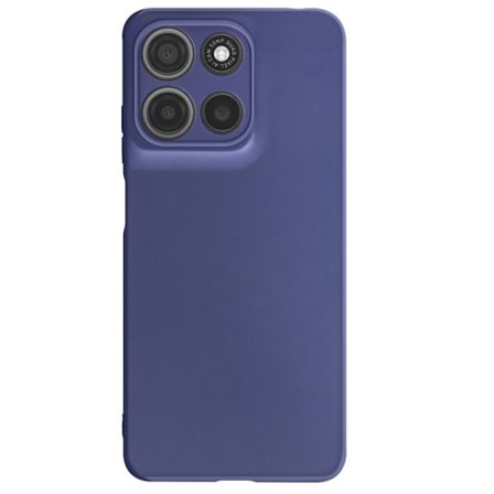 Coque - Motorola - Moto G15/Moto G15 Power - Silikon Soft - Mörkblå - Matt Finish