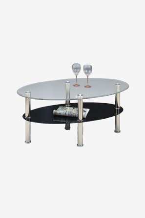 Stenexpo - Soffbord Jenny 110x65x46 - Transparent - Soffbord - Från Homeroom