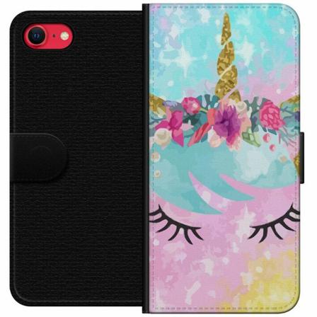 Apple Iphone 7 Plånboksfodral Unicorn Enhörning