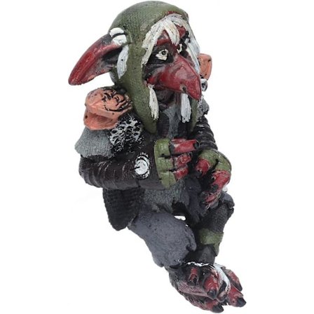 Ny harpiksstatue, stor hagegoblinstatue, leprechaun, animefigur