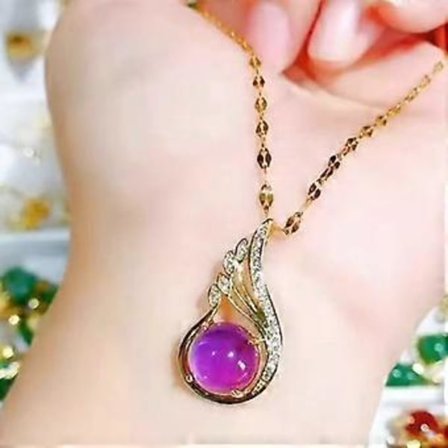 Ny termokromisk halsband dam personlighet