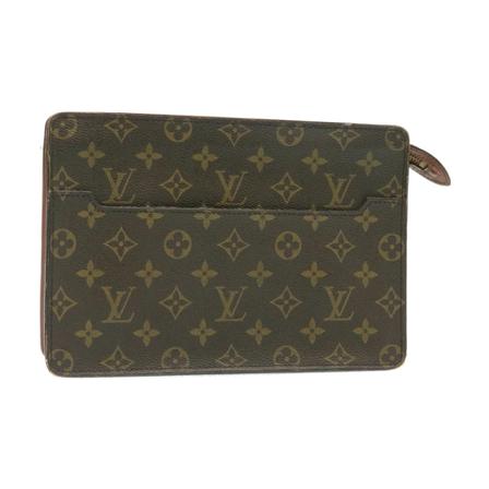 Louis Vuitton Vintage, Pre-Owned Man Cover Bruin, Dames, Maat:ONE Size