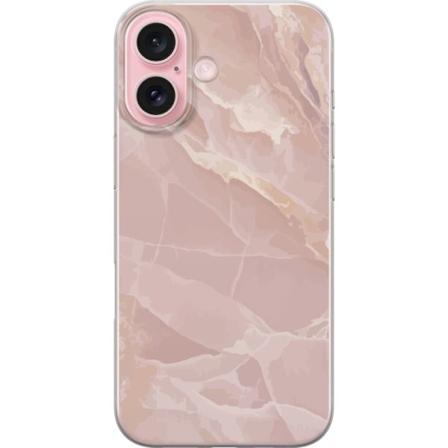 Apple iPhone 16 Läpinäkyvä kuori Marmori