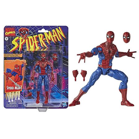 Marvel Legends Retro Series Symbiote Ben Reilly Spider-Man Samleobjekt Actionfigur Legetøj, Premium Design og Tilbehør, Ideelle Gaver til Fans