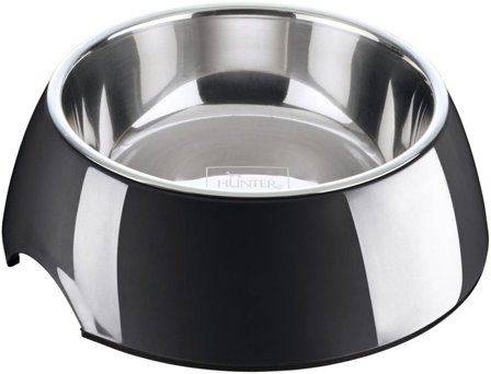 HUNTER Bowl Melamin kiorankuppi, 160 ml, Black - HUNTER