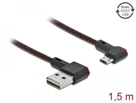 Delock Easy - USB-kabel - USB til Micro-USB type B - 1.5 m