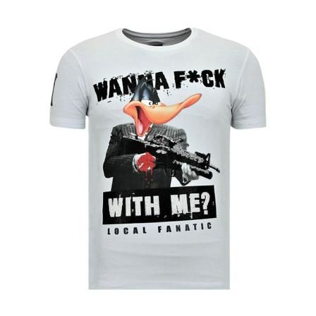 Local Fanatic - T-shirts - Vit - Herr - Storlek: M, Herr, Storlek: M