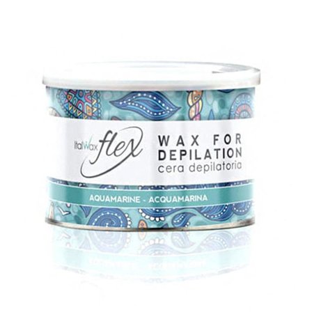 400g Flex - Aquamarina - Varmt Vax Burk - Italwax