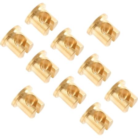 10x Förgasarkabeländstoppstyrningsklämmor Kompatibla med Yamaha Polaris Suzuki ATV UTV Motorcykel Ersättningsnummer: 1UY-14155-00-00