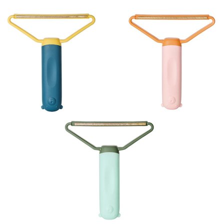 3 stk. dobbelthovedet børste til fjernelse af kæledyrshår, manuel sofahårfjerner, sikker til tøj