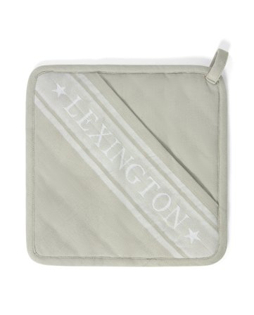Lexington ICONS tähtikuvioinen patalappu jakardia, vihreä/valkoinen