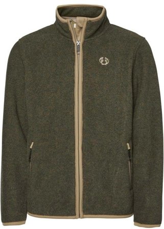 Chevalier Mainstone Jacket Junior lasten fleecetakki, maastonvihreä