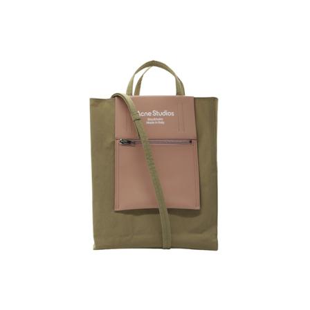 Acne Studios, Handbags Groen, Heren, Maat:ONE Size,leer