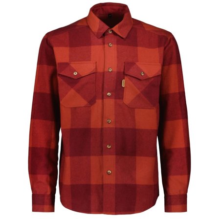 Sasta Men's Alaska Shirt Men long-sleeved shirts Red S