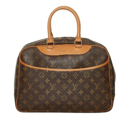 Louis Vuitton Vintage, Pre-owned Coated canvas handbags Bruin, Dames, Maat:ONE Size