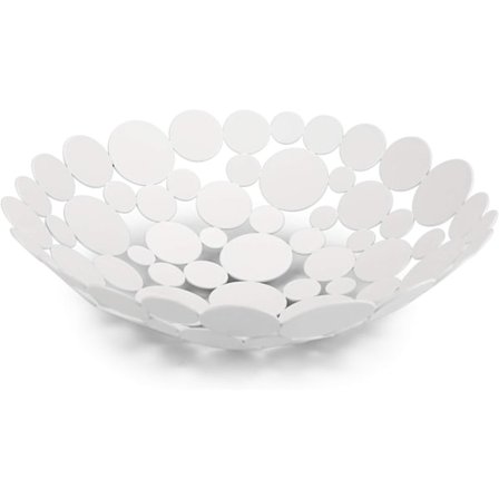 Frugtskål Kurv Kreativ Bordpynt Dekorativ Frugtholder til Køkkenbord, Jern Frugtplade Rund Opbevaringsbakke