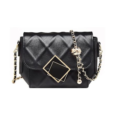 Dames Lille Crossbody Taske Læder Quiltet Tegnebog Med Kæde Rem, Dameskuldertaske Mors Dag Gave