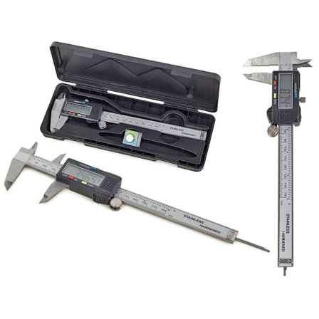 Digitaalinen terässatula 0–150 mm (0,02 mm)