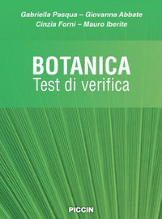 Botanica. Test di verifica Gabriella Pasqua