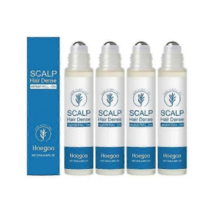 1-5X Avanceret Hårvækst Roll-On Serum Rosmarin Hårvækst Serum Roll On Forebygger Hårtab Stimulerer Hårfollikler