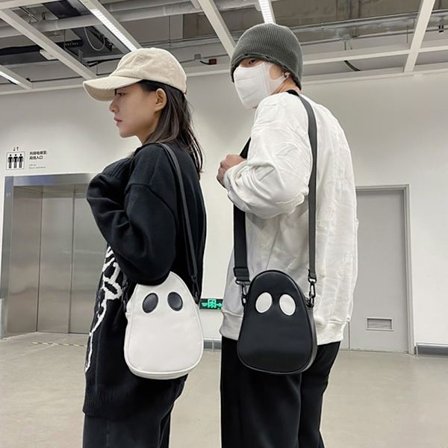 Spökväska Handväska Personlighet Axelväskor Kul Lovely Devil