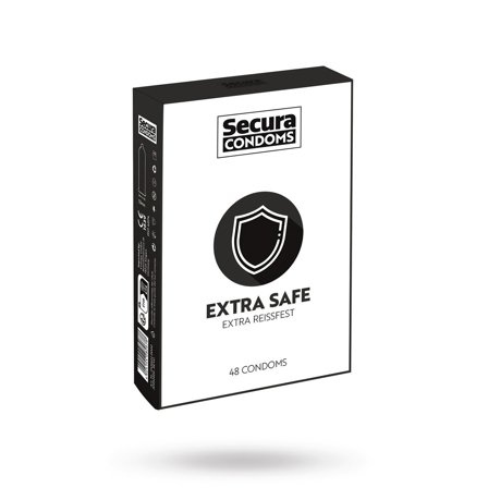Secura: Extra Safe 48 pcs Condoms - Erotik Vuxen: Kondomer
