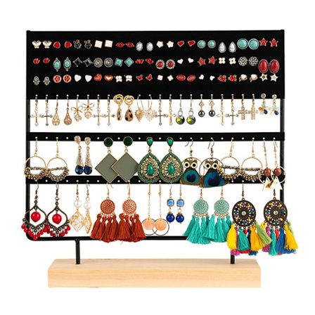 Praktiskt Elegant Smyckesställ med 144 Hål