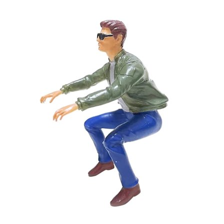 Dioraamafiguurit Nukkemopo 1/18 Juna Rautatie Maisemaan (FMY)