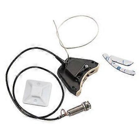 Akustisk Gitarr Ljudhålsförförstärkare Piezo 3-bands Pickup Eq Med Mikrofon