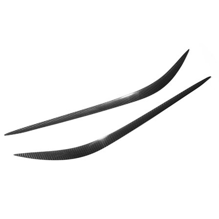 Kolfiberstrålkastare Ögonlock Cover Passar Alfa Romeo Giulia 2017-2019