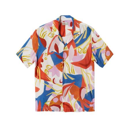 Mango Printed flowy shirt inbo, Herre Skjorter