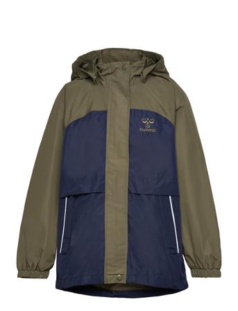Hmlmonsun Tex Shell Jacket Khaki Hummel