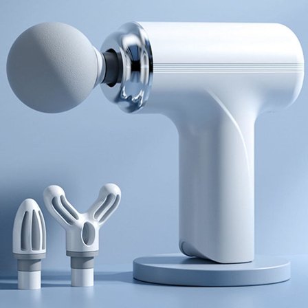 Mini Muskel Massage Pistol Dyb Væv Håndholdt Massage Pistol Terapi Pistol Fascia Pistol Massagepistol Massageapparater Håndholdt Dyb Væv til Nakke Ryg