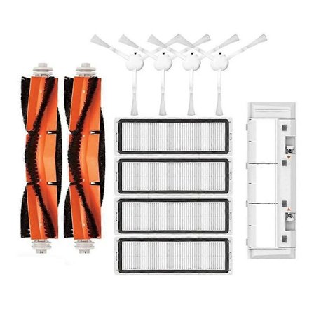 Huvudsaklig sidoborste Hepa-filter för Xiaomi Mijia 1C/1T/2C STYTJ01ZHM STYTJ02ZHM Dreame F9 / Dreame Z10 Pro Delar [DB]