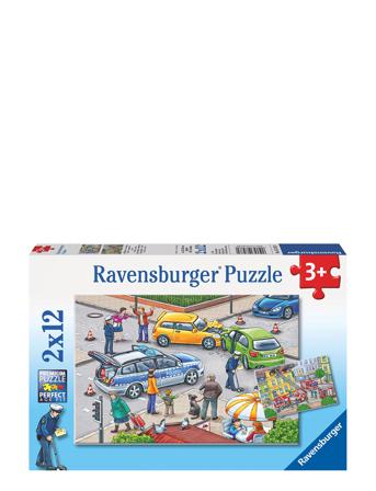 Blue Lights On The Way 2X12P Patterned Ravensburger