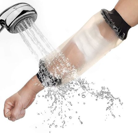 PICC Line Dusjbeskyttelse Vanntett IV & PICC Line Dusjbeskytter for Kjemoterapi Behandling, 100% Gjenbrukbar