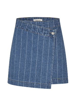 Modström Isoldemd Jacquard Skirt Kjolar Dam Blå L