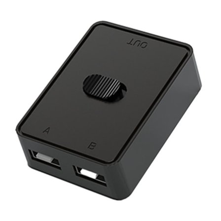 USB3.0 Switchar Bi-Directionell USB Switch 2 in 1 Ut / 1 in 2 Ut USB Switch 2 Datorer Delar Tangentbord Mus Switchar