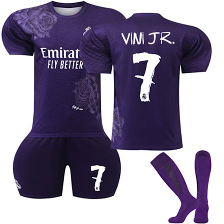 Real Madrid special edition barnfotbollströja nr 7 Vinicius Junior