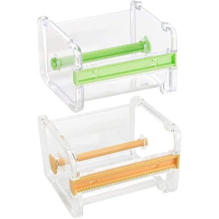 2 kpl Pöytäteippiteline Washi-teippiteline Leikkuri Pöytäteippiteline