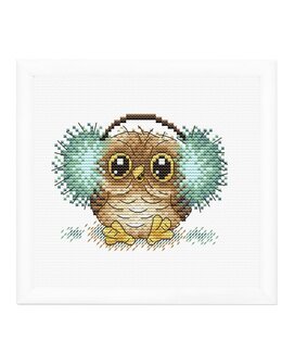 Broderikit Billede Fluffy Happiness - M.P Studia