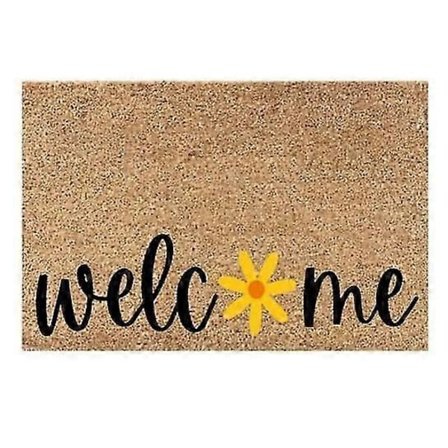 Velkommen Dørmatte Utendørs Inngang, Gulvmatte Sklisikker Gulvmatte Sommerferie Dørmatter