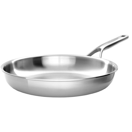 Kitchenaid Cookware Collection Stekepanne, Silver 28 cm' - 'Sølv