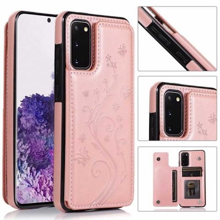 Samsung S20 Plus Shockproof Cover Card Holder 3-SLOT Flippr V2