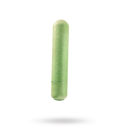 Blush: Eco Gaia Green - Økologisk & Nedbrytbar Bullet - Sexleker Vuxen: Vibrator, dildo & massajestaver