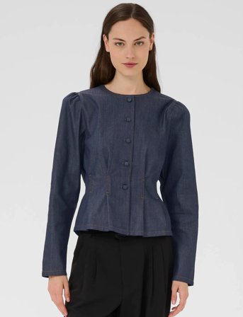 Karen By Simonsen Kbdrew Blouse - Navy - 42