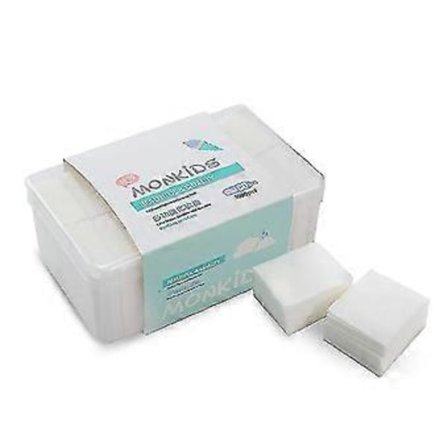 2000 stk. Myke sminkepads Bomullspads Lo-frie servietter for fjerning av ansikt, øyne, negler Absorberende tynn kosmetisk bomull